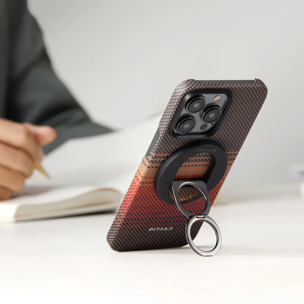 วงแหวนติดหลังมือถือ PITAKA - MagEZ Grip 3
