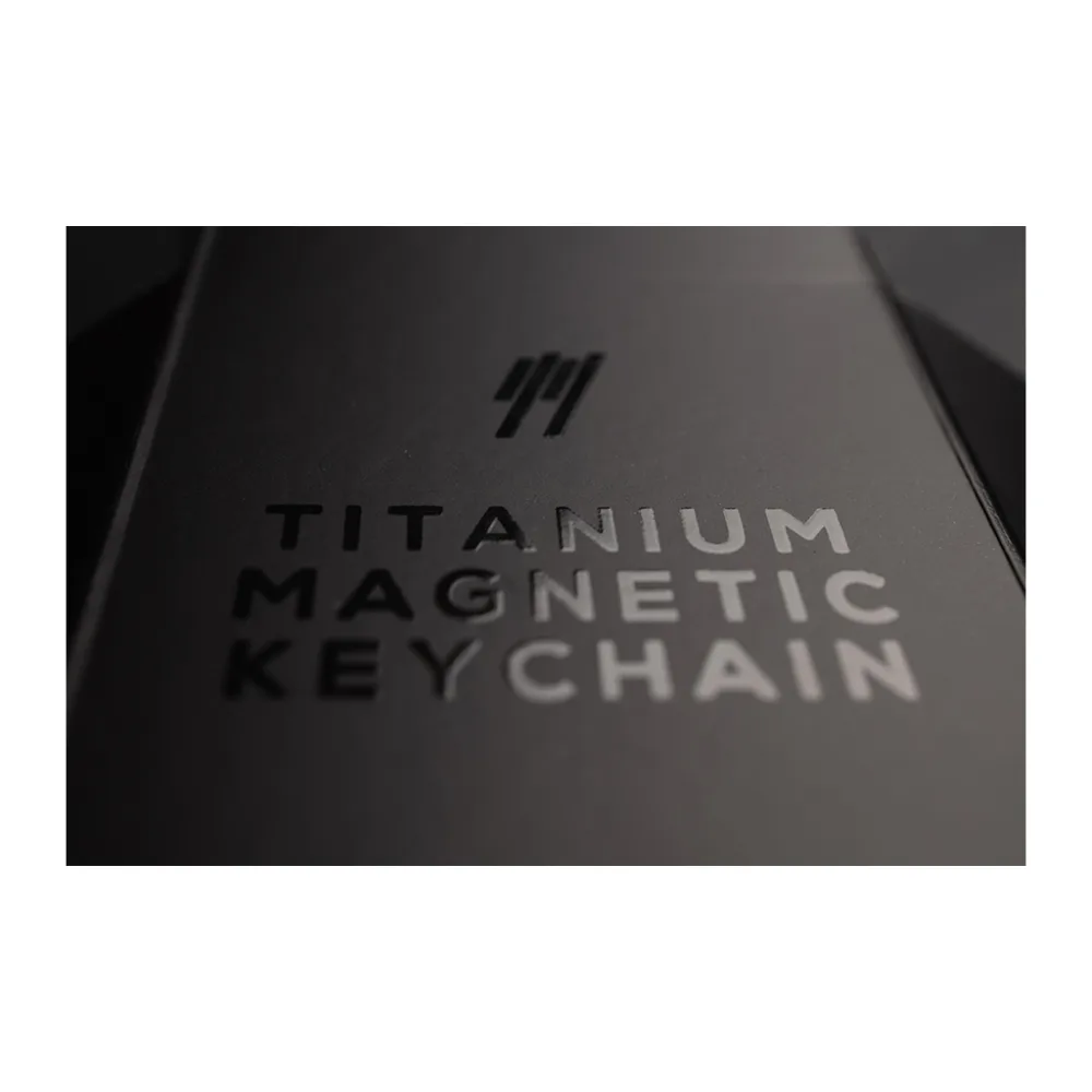 Gravity Move - Titanium Magnetic KeyChain